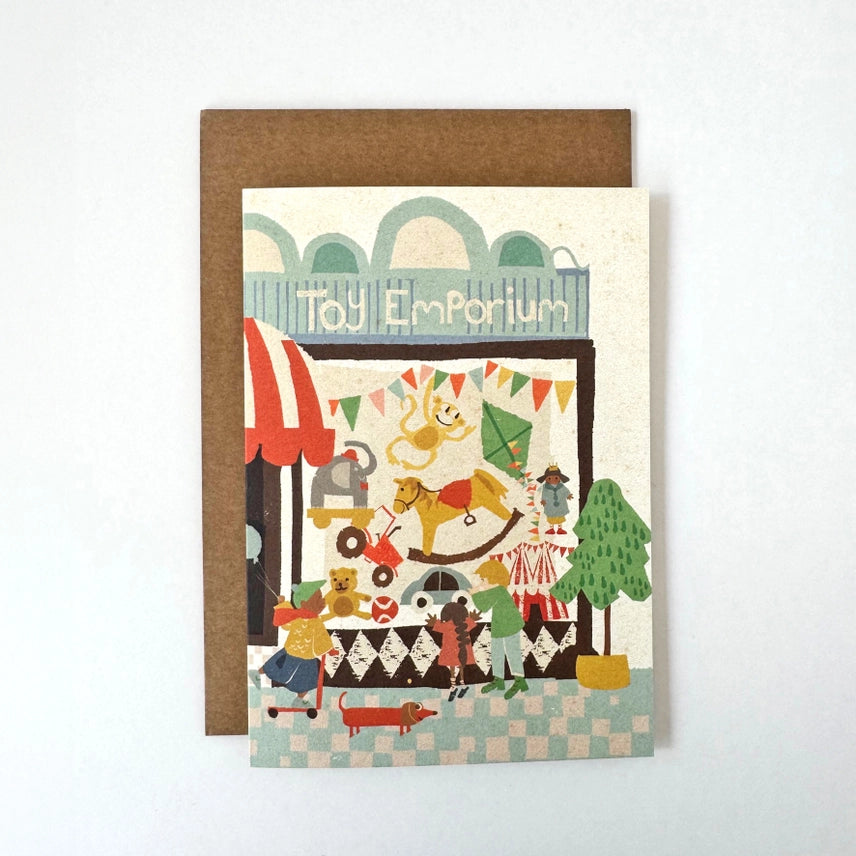Florence Fry - Toy Emporium - Greeting Card