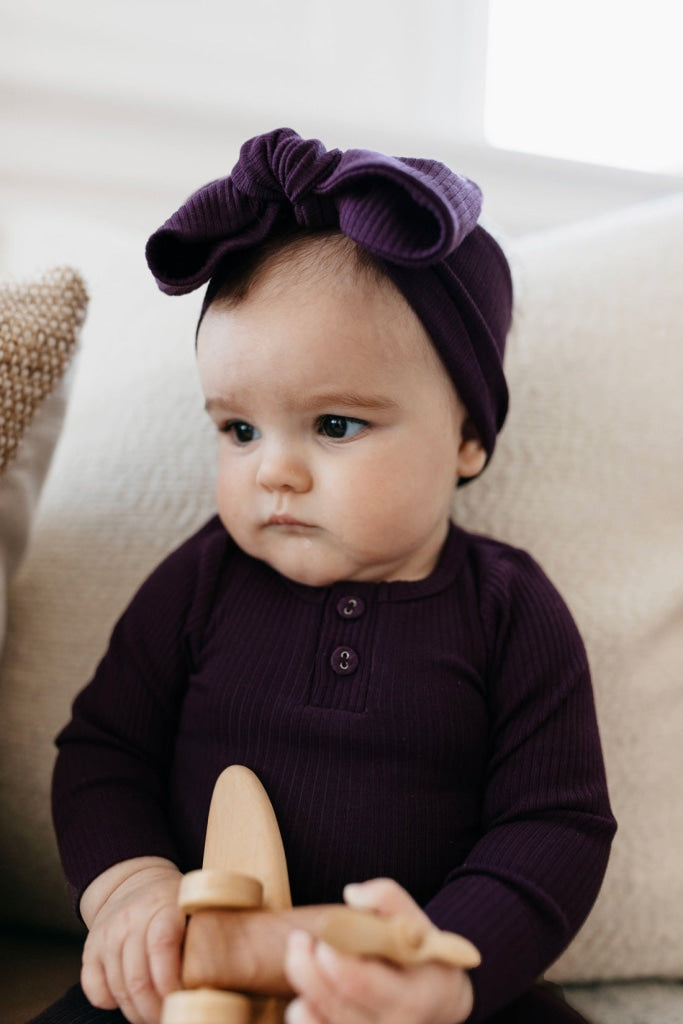 Jamie Kay - Modal Long Sleeve Bodysuit 0-3M Fig Apparel & Accessories > Clothing Baby Toddler
