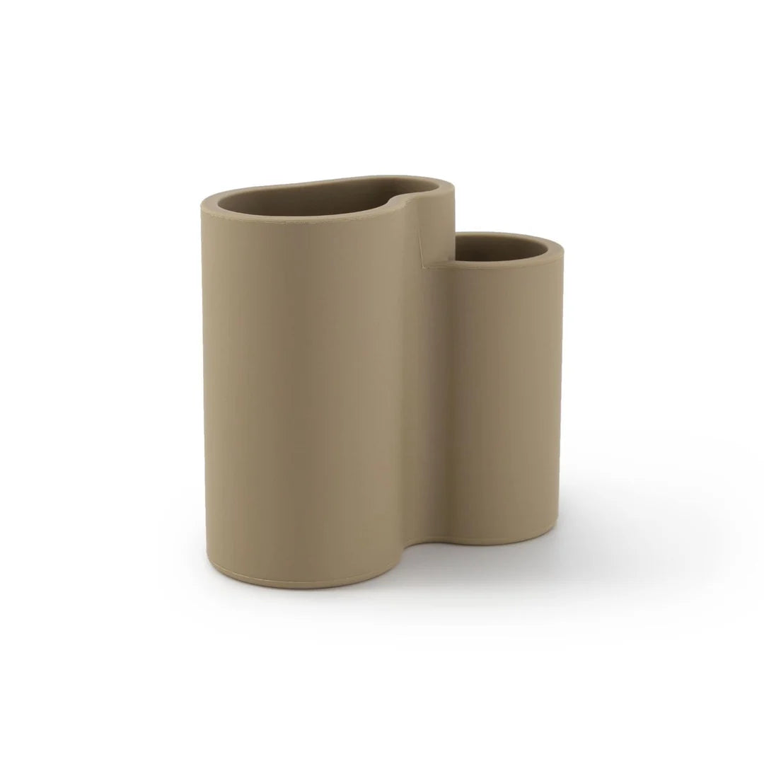 Designstuff - Store-all Cutlery Drainer / Holder - Khaki