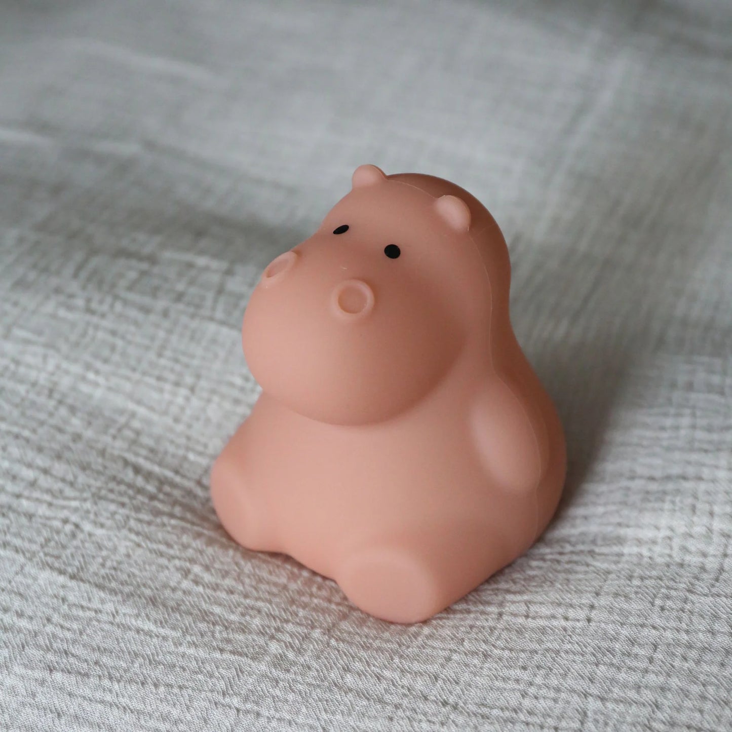 Designstuff - Little Hippo Night Lamp - Clay