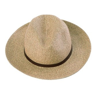 Travaux En Cours - Borsalino Hat Leather Strap - Size 54 - Cafe