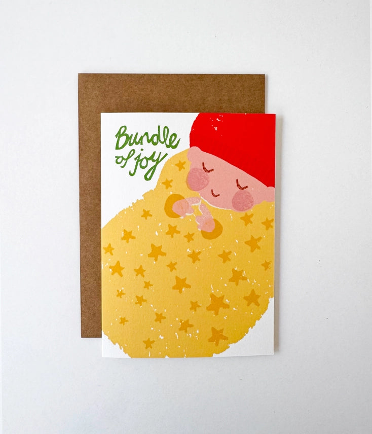 Florence Fry - Bundle Of Joy - Greeting Card