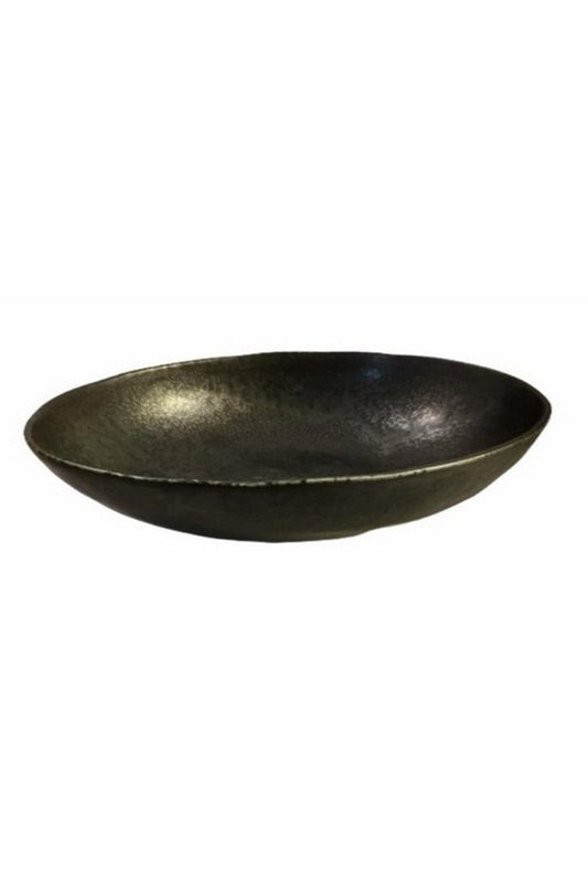Concept Japan - Oval Bowl Medium Wabisabi Black Kitchen & Dining