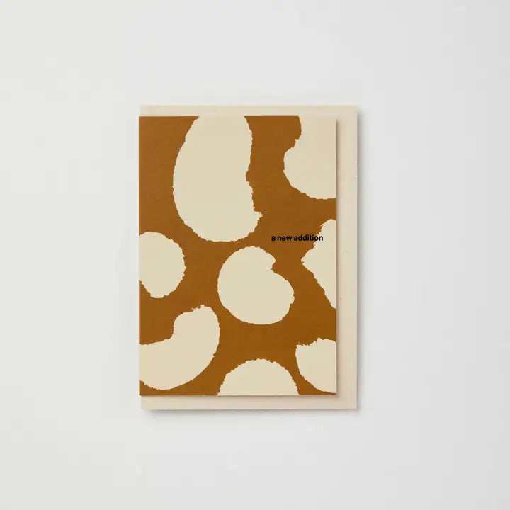 Kinshipped - Abstract Animal Print - New Baby - Greeting Card