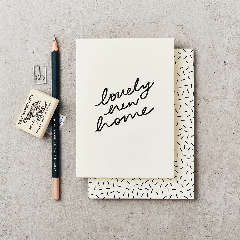Katie Leamon - Lovely Home - Greeting Card