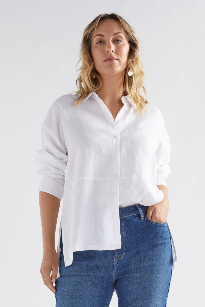 Elk The Label - Stilla Shirt White Apparel & Accessories > Clothing Shirts Tops