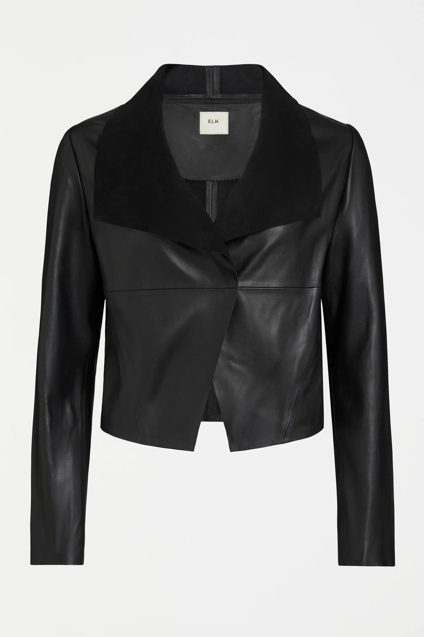 Elk The Label - Fine Leather Jacket - Black