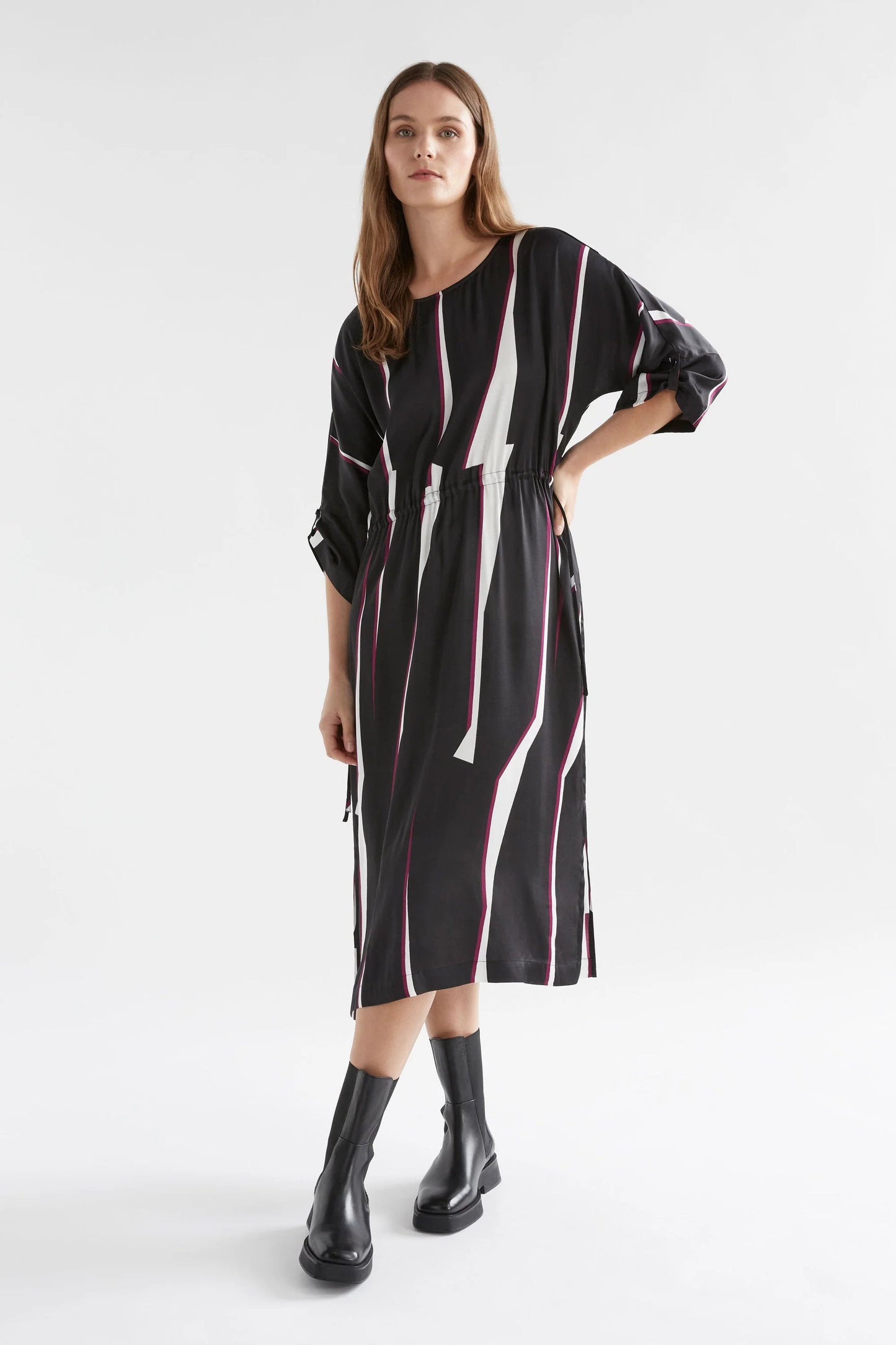 Elk The Label - Devon Dress - Modular Print