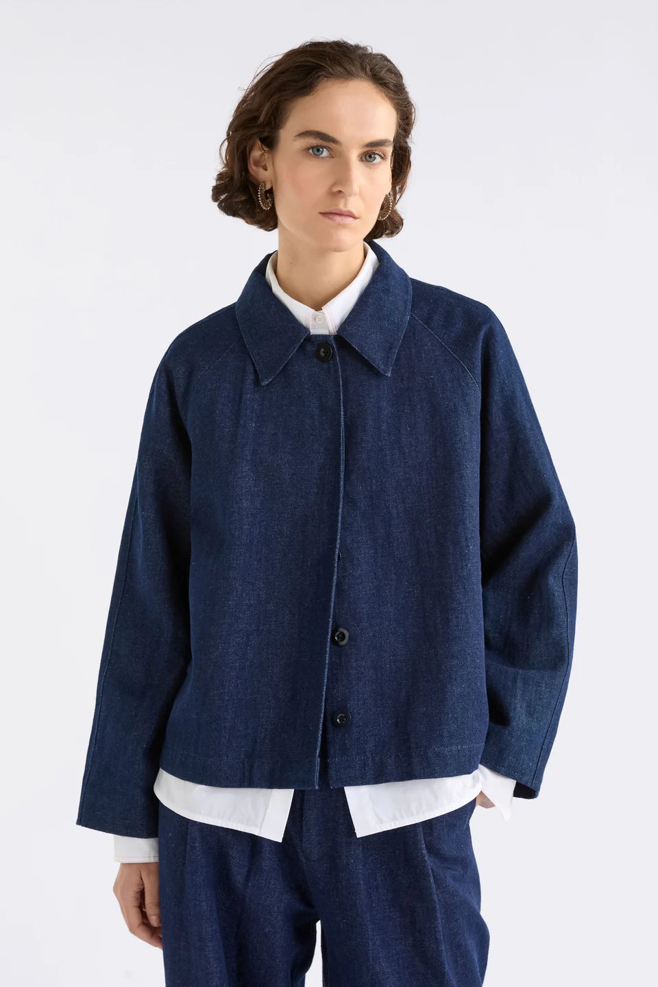 Elk The Label - Decla Denim Jacket - Dark Blue Wash