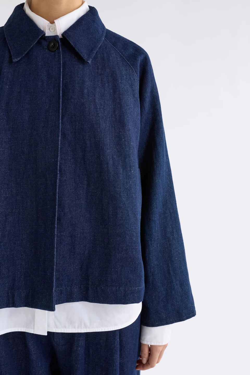 Elk The Label - Decla Denim Jacket - Dark Blue Wash