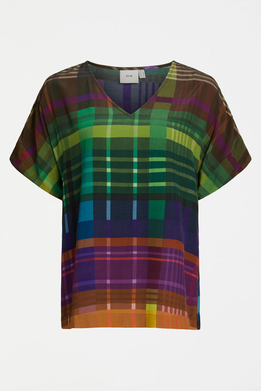 Elk The Label - Ideell V - Neck Top - 10 - Elodi Print