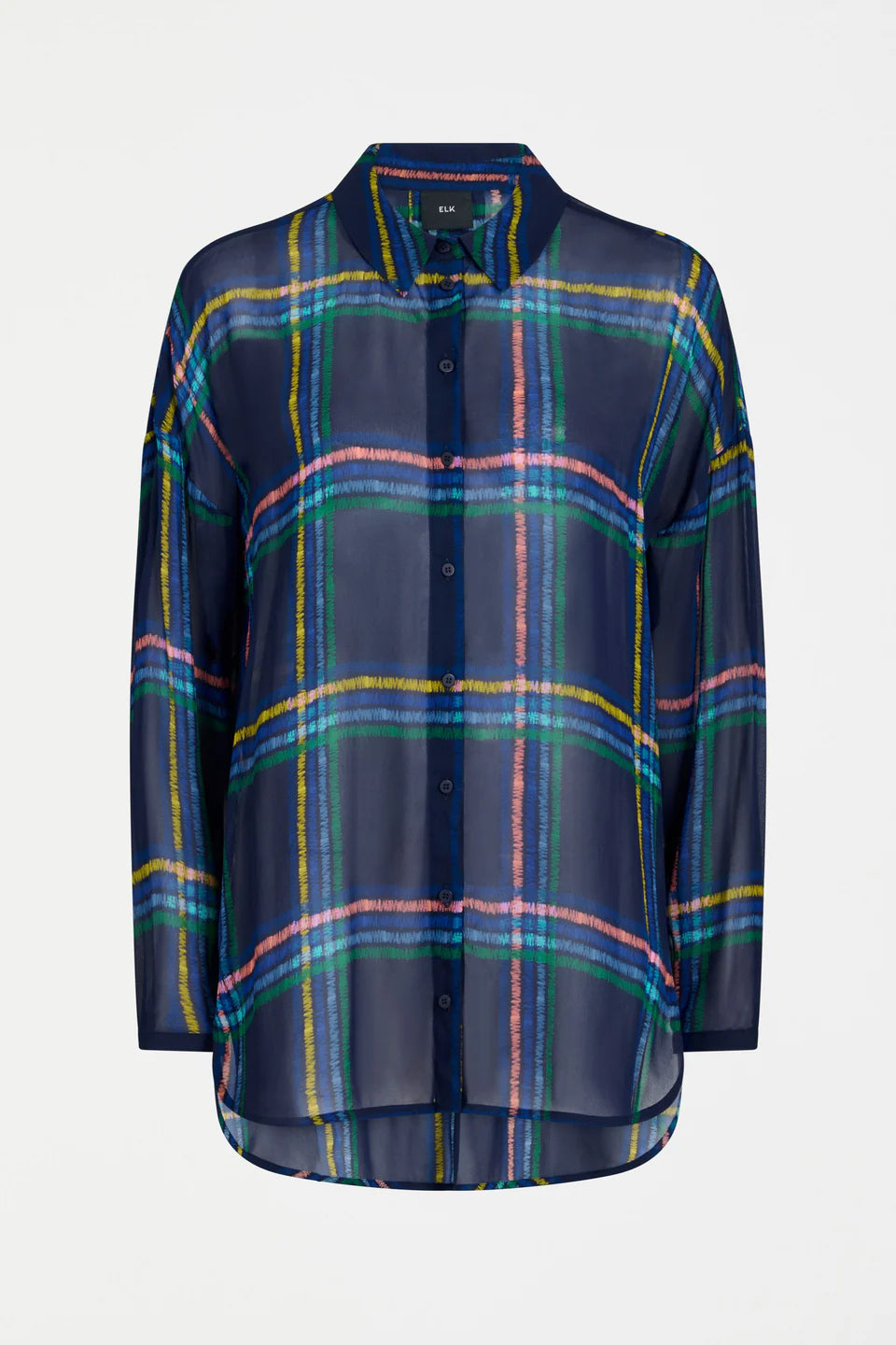 Elk The Label - Eir Sheer Shirt - Elba Check
