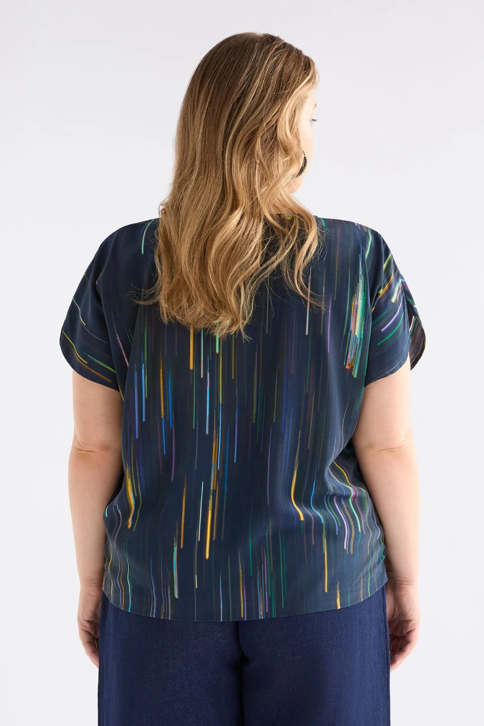 Elk The Label - Kayra V Neck Top - Alinea Print