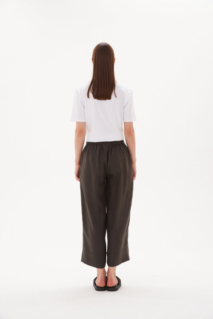 Tirelli - Classic Linen Pant Deep Charcoal Clothing