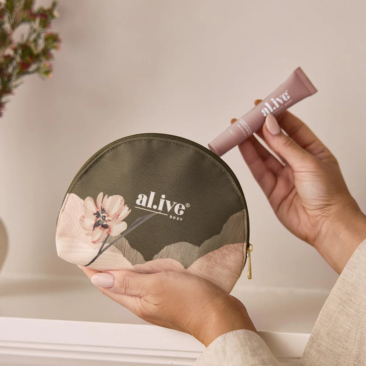 Al.ive - Hand & Lip Gift Set - Raspberry Blossom & Juniper