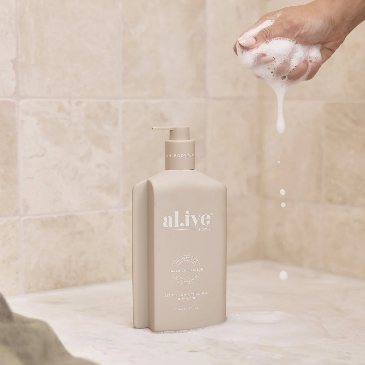 Al.ive - Shower Gift Set - Sea Cotton & Coconut
