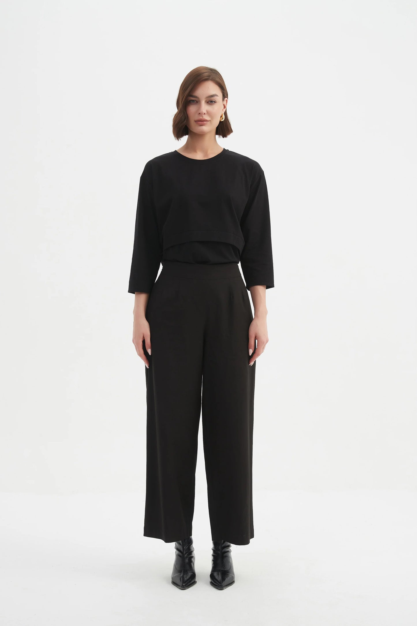 Tirelli - Classic Trouser - Long - Black