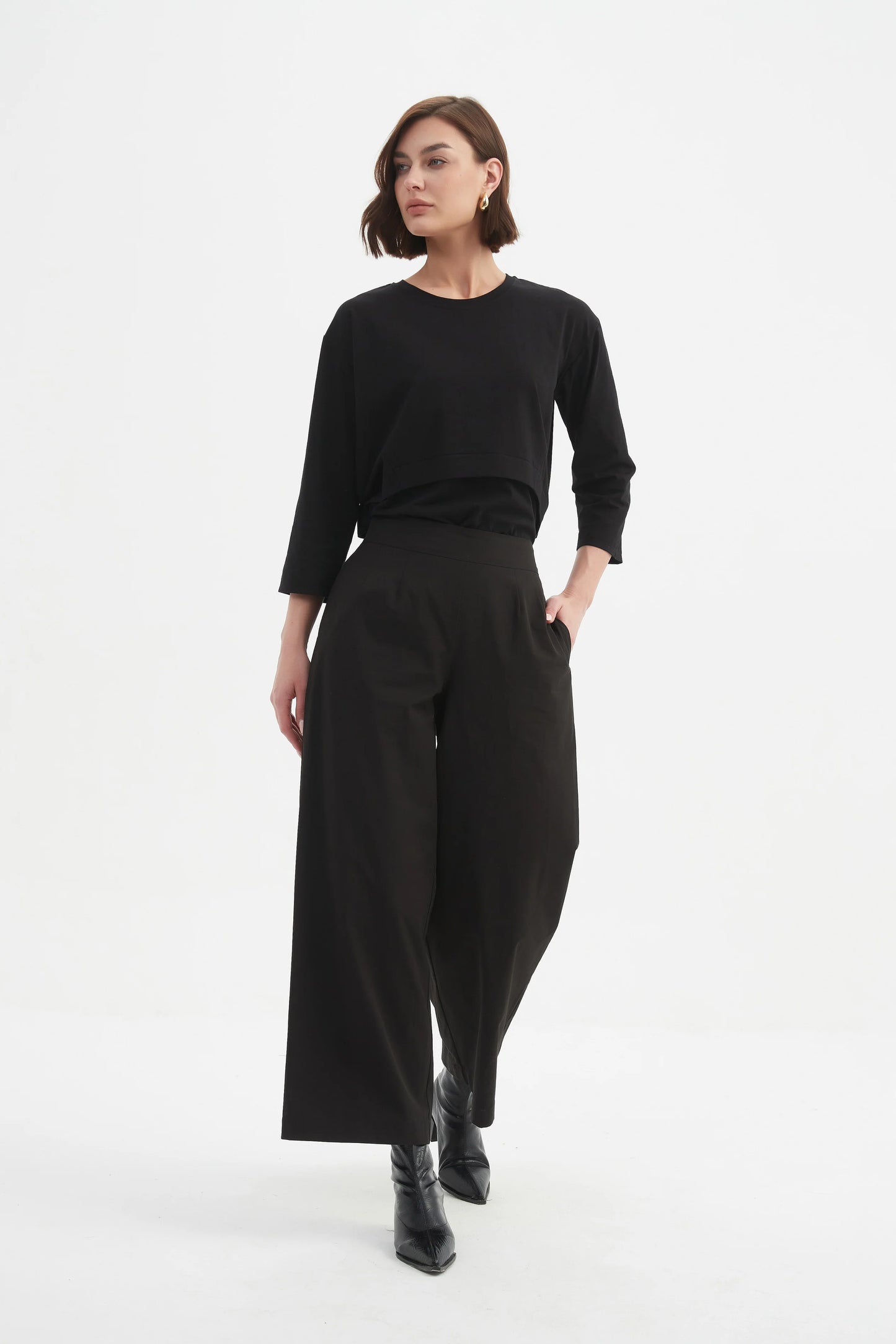 Tirelli - Classic Trouser - Long - Black