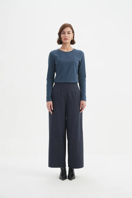 Tirelli - Classic Trouser - Long - Navy