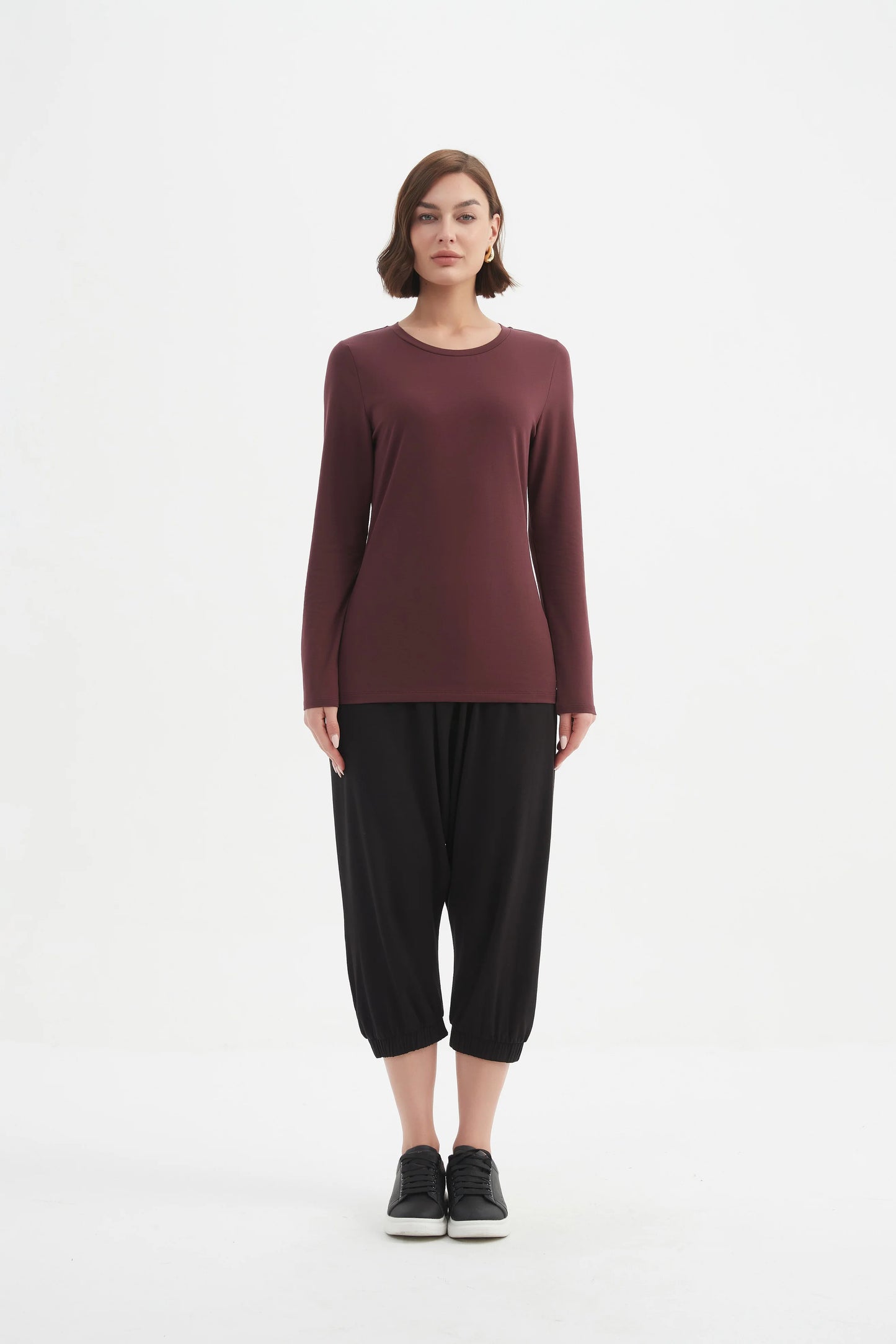 Tirelli - Long Sleeve Tshirt - Aubergine