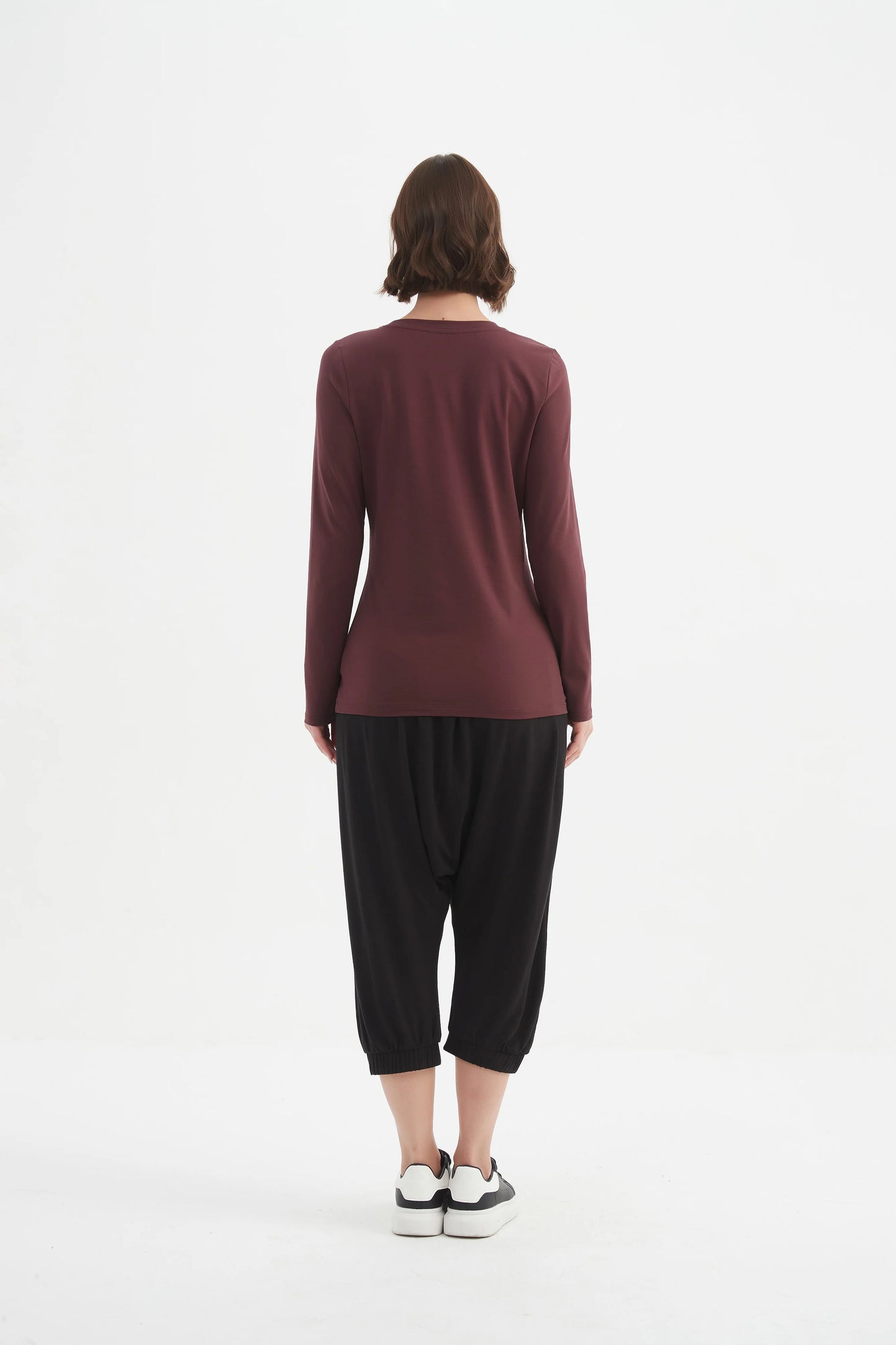 Tirelli - Long Sleeve Tshirt - Aubergine