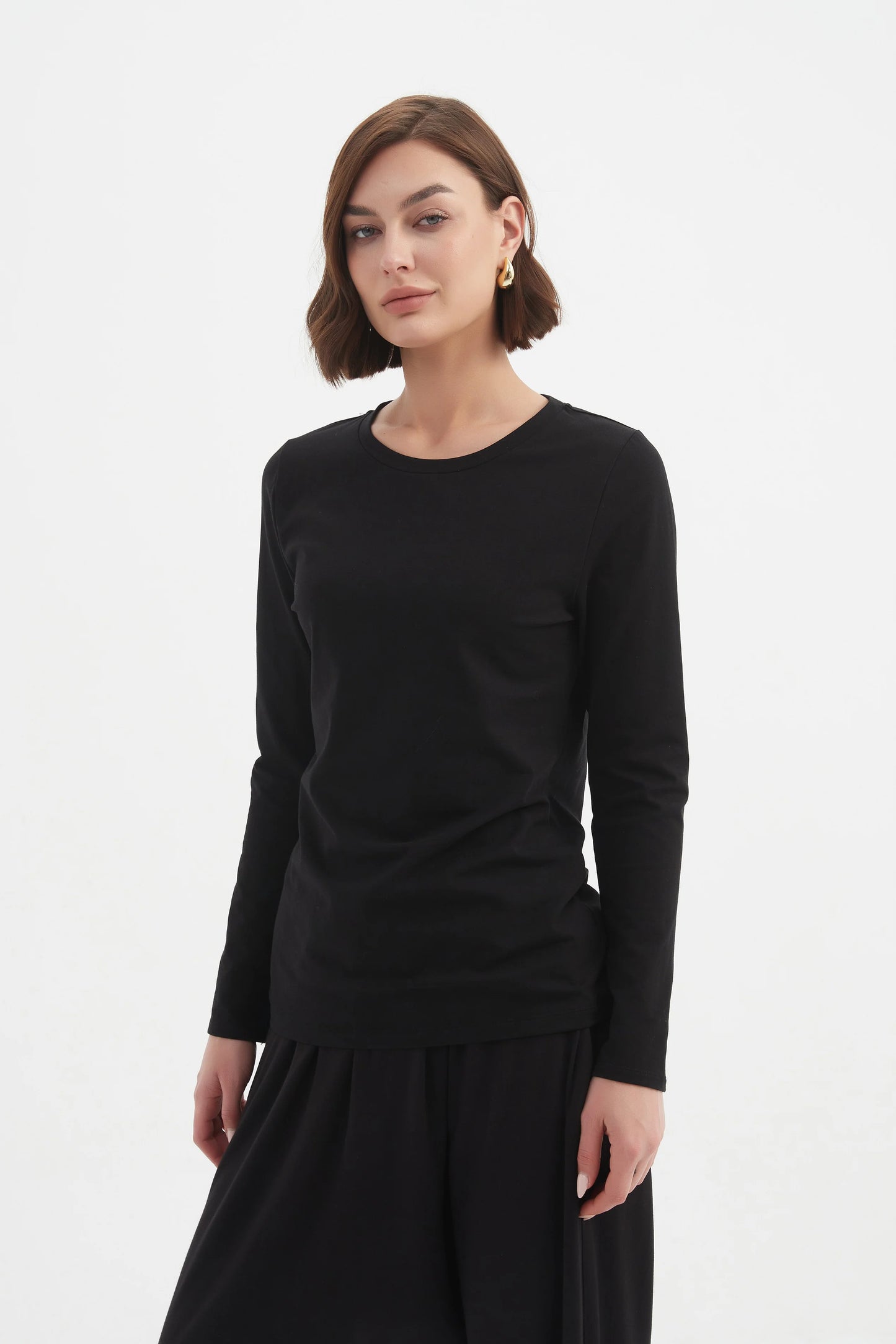 Tirelli - Long Sleeve Tshirt - Black