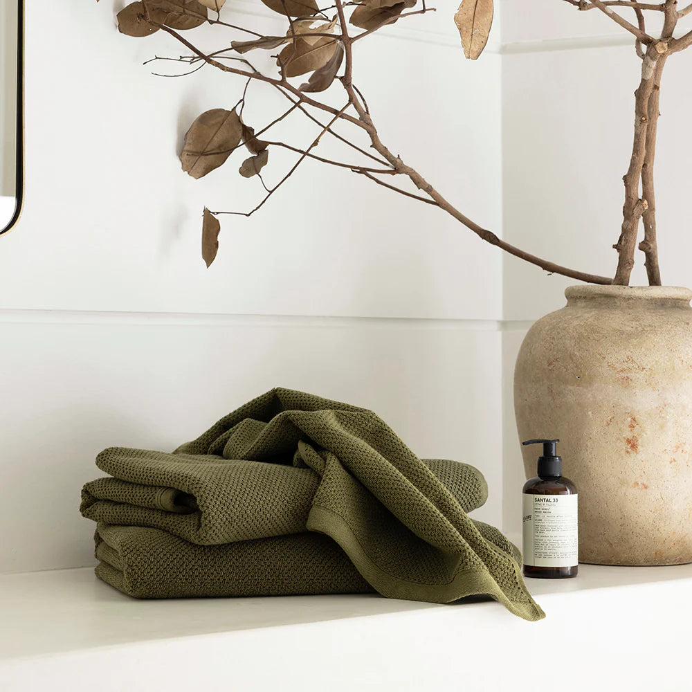 Bambury - Angove Hand Towel - 40x70cm - Olive