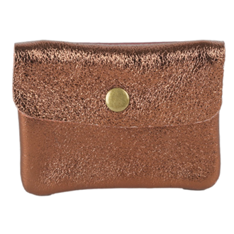 Maison Fanli - Coin Purse - Metallic Bronze