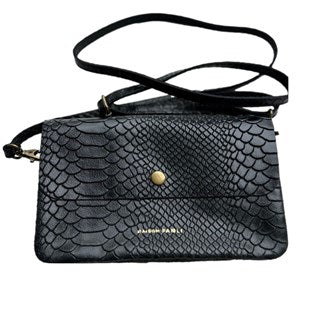 Maison Fanli - Clutch/cross Body Bag - Snake - Black