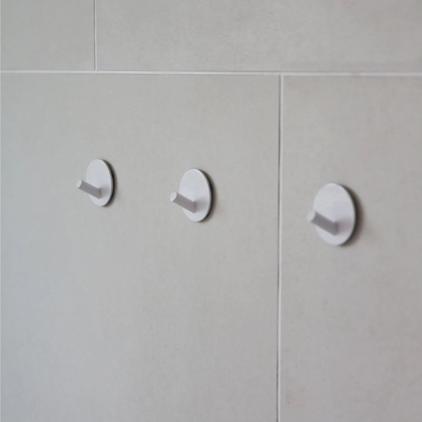 Designstuff - Hook - Self Adhesive - White - Set Of 3