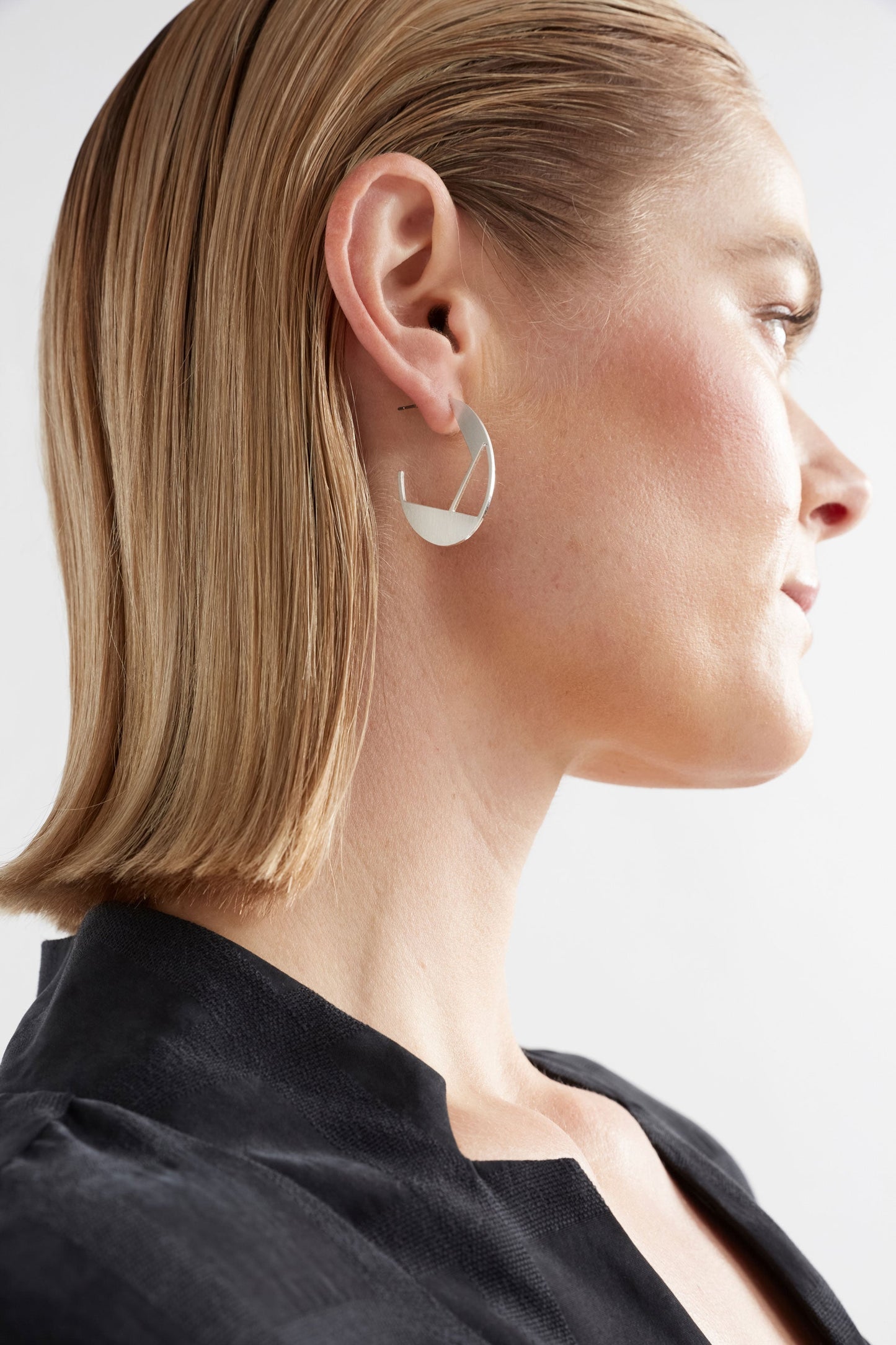 Elk The Label - Nuri Hoop Earring - Silver