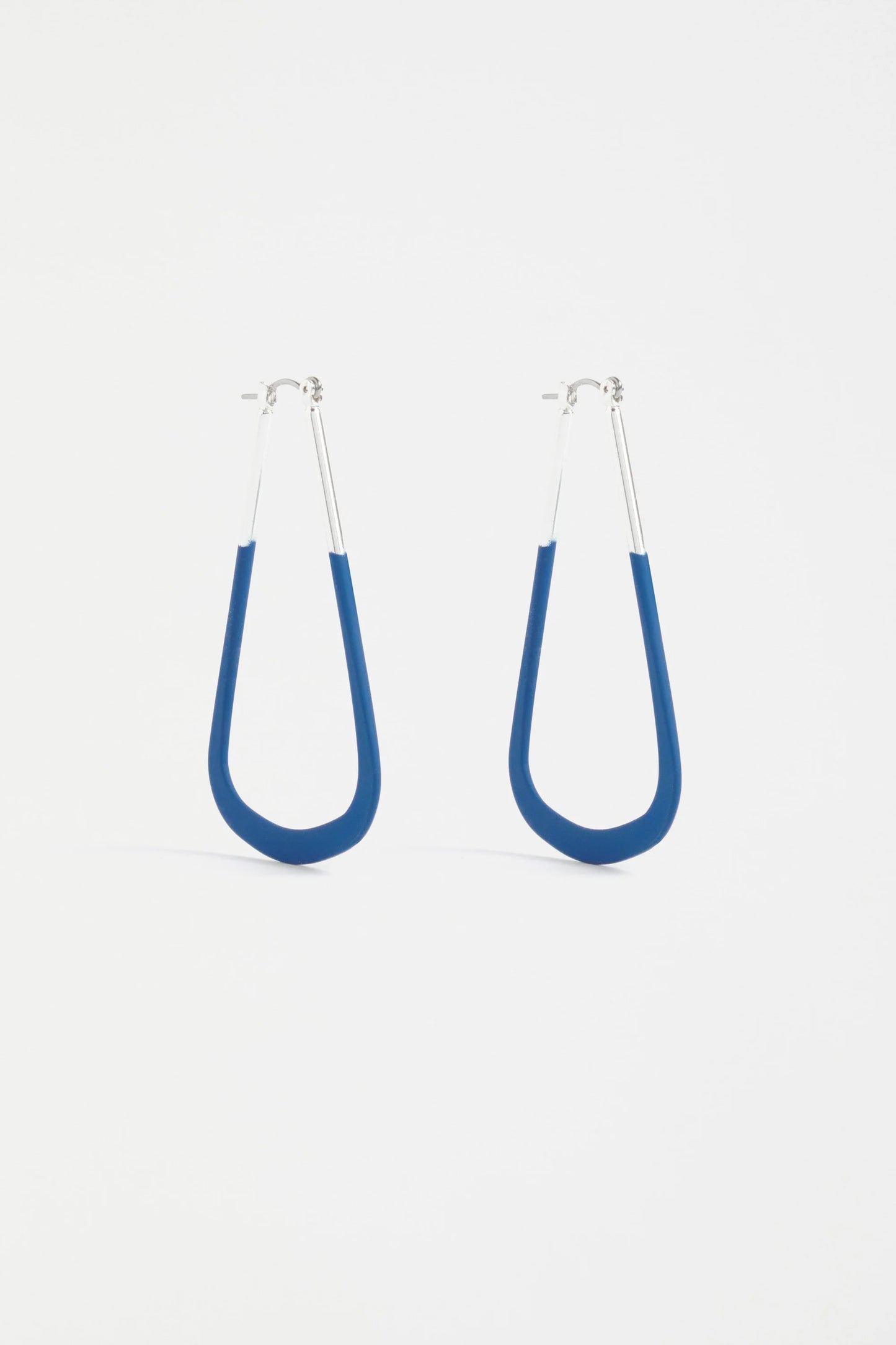 Elk The Label - Kuulo Hoop Earring - Cobalt