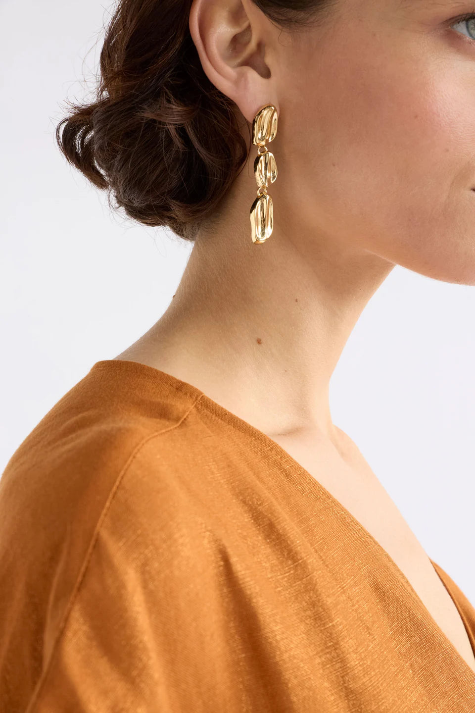 Elk The Label - Delaa Drop Earring - Gold