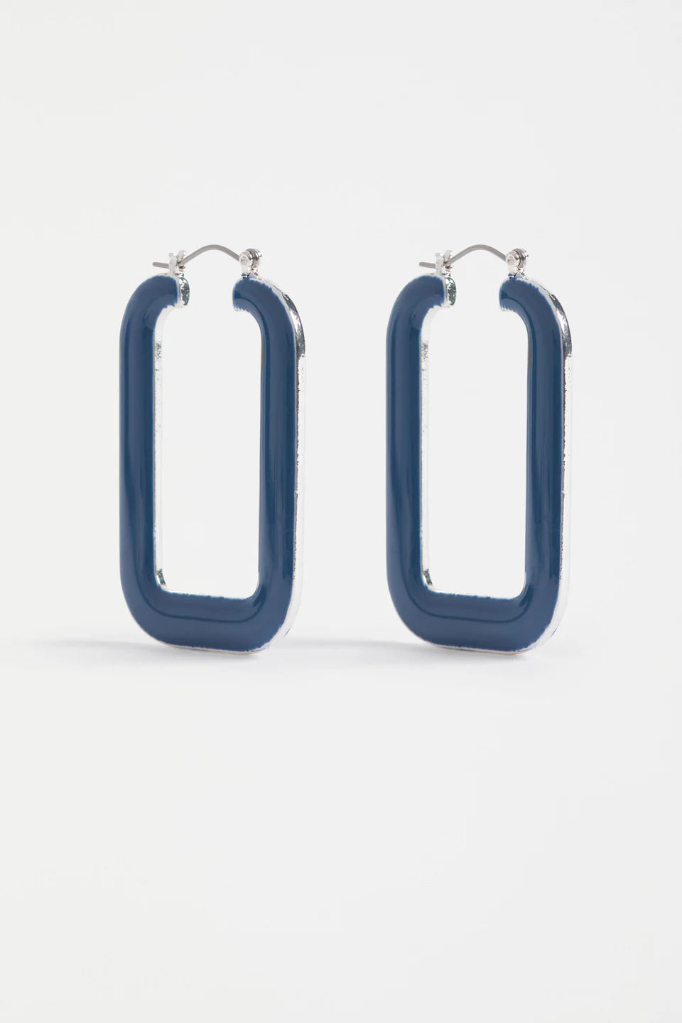 Elk The Label - Innfellt Square Hoop - Denim Blue