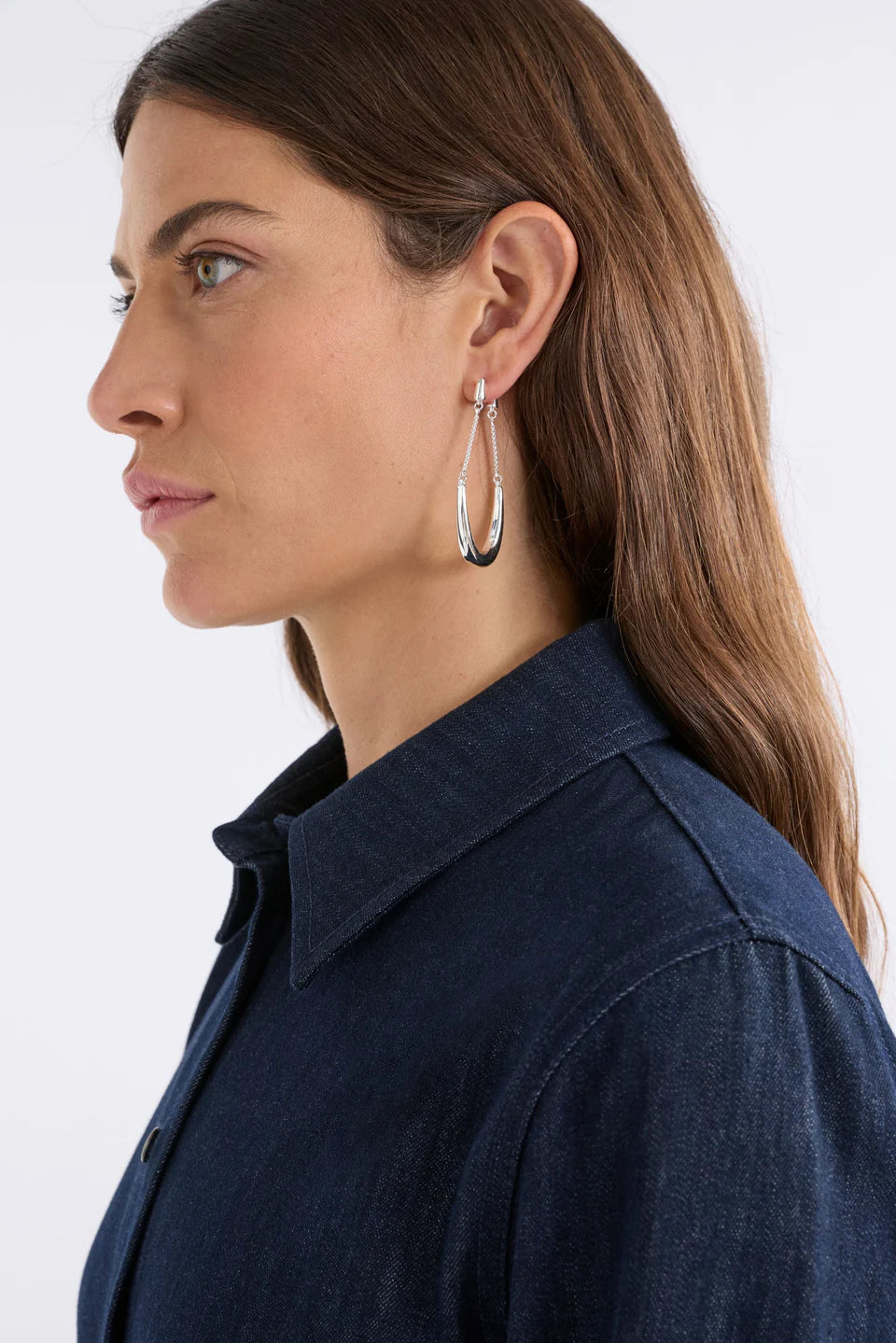 Elk The Label - Aisem Drop Earring - Silver