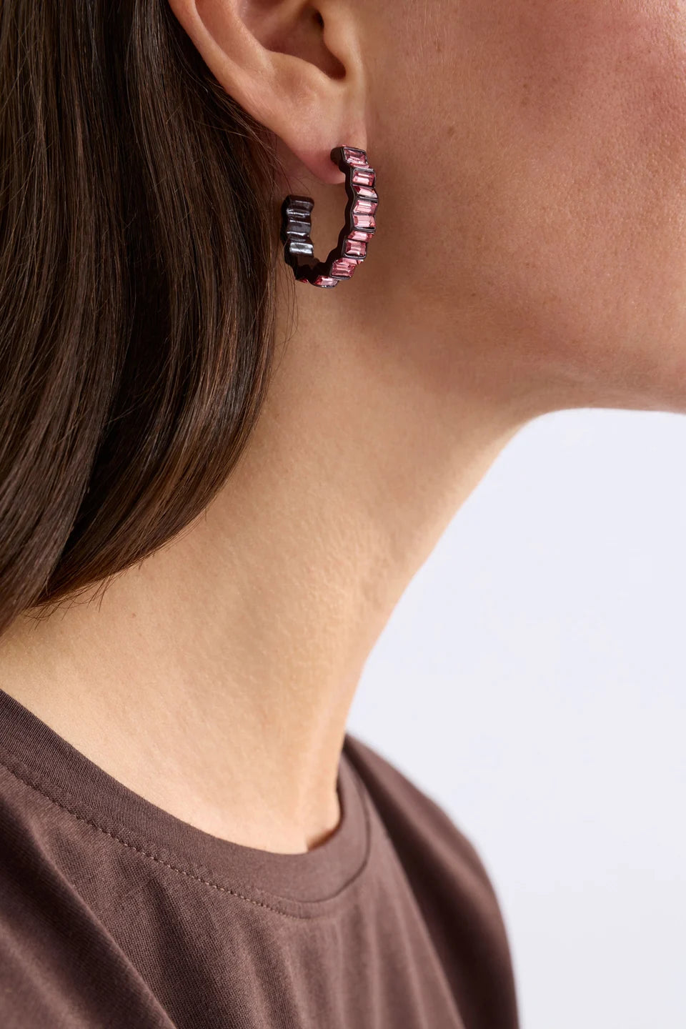 Elk The Label - Jolle Hoop Earring - Espresso