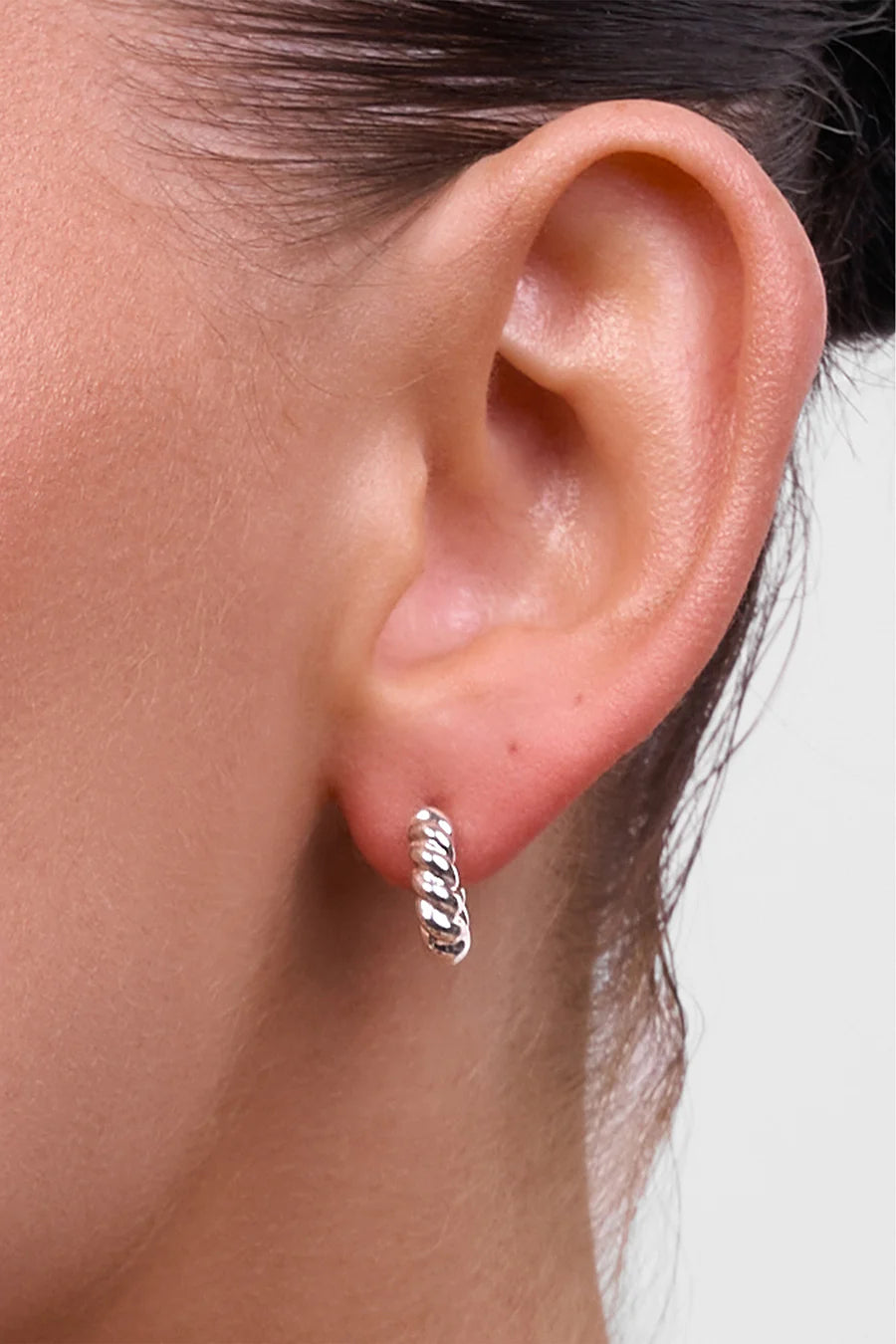 Liberte - Phoebe Rope Earring - Silver