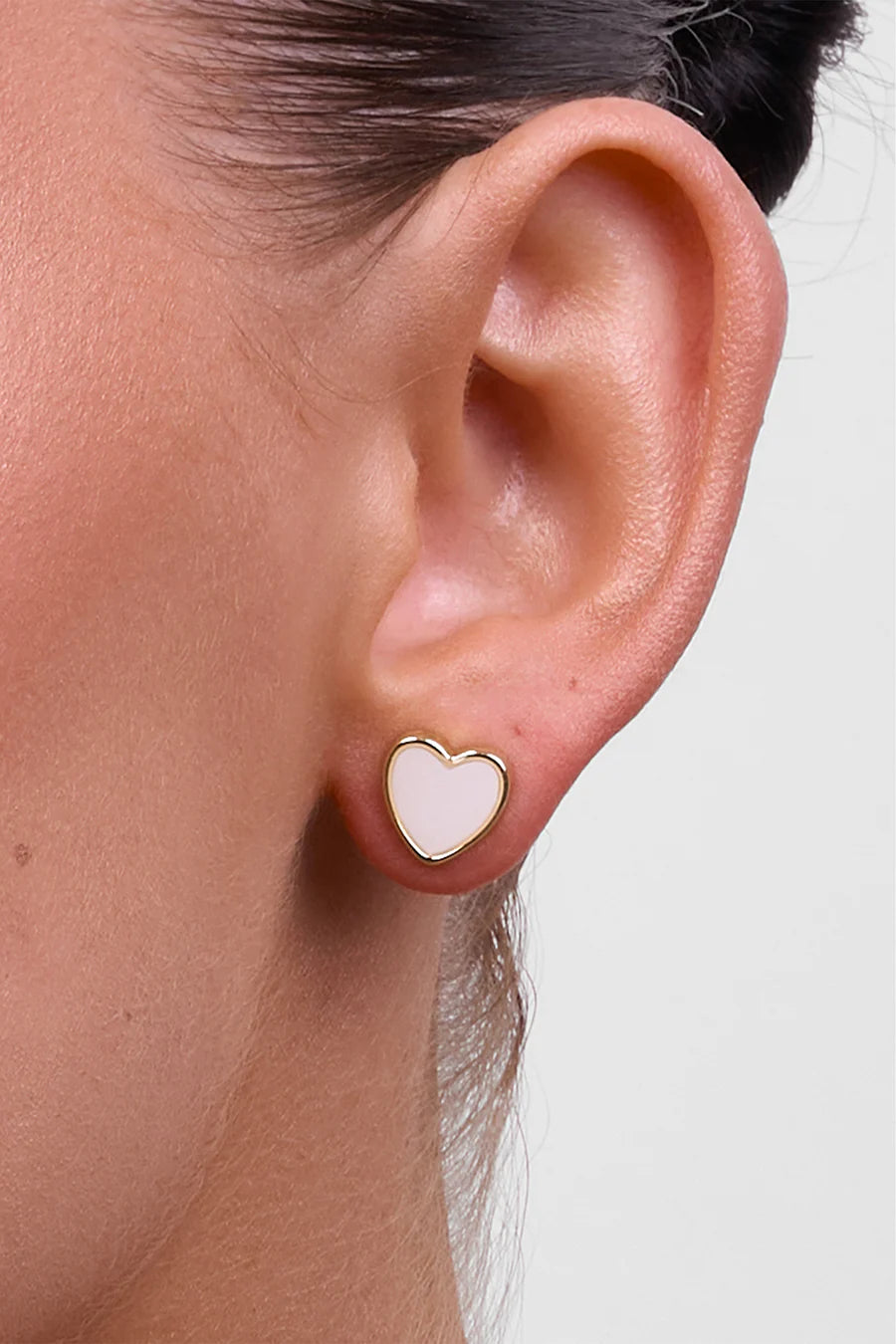 Liberte - Myra Heart Stud - Gold