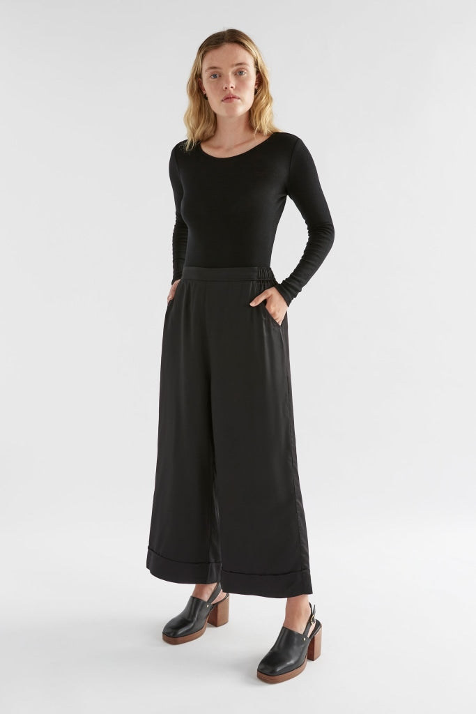 Elk The Label - Top Merino Wool Skin Black Apparel & Accessories > Clothing Shirts Tops Sweater