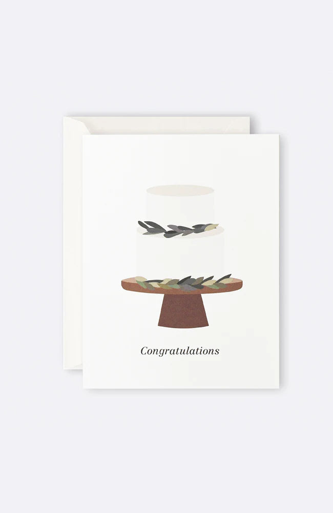 Father Rabbit Stationery - Greeting Card - Wedding Cake Congratulations