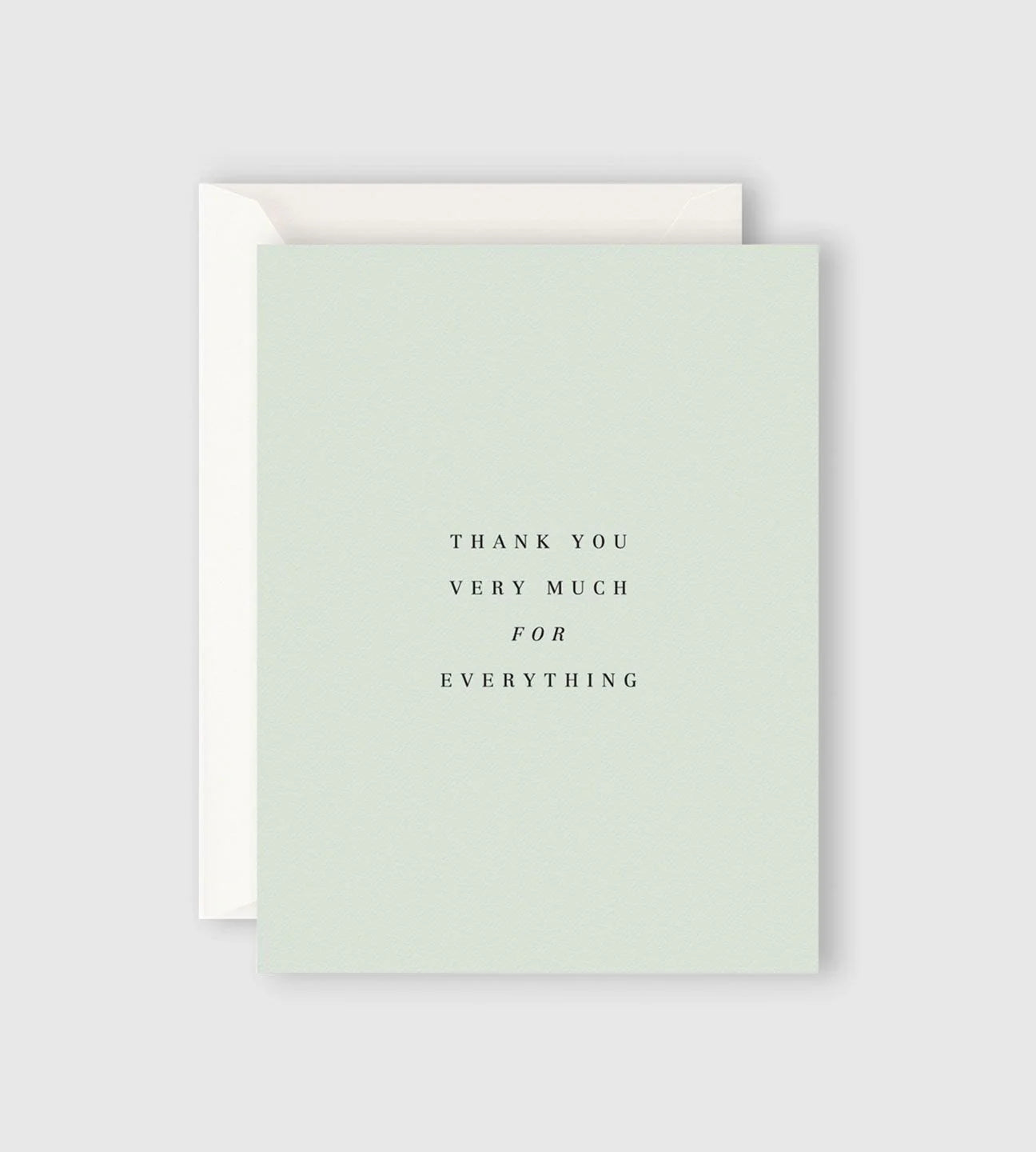 Father Rabbit Stationery - Greeting Card - Thank You Very Much For Everything