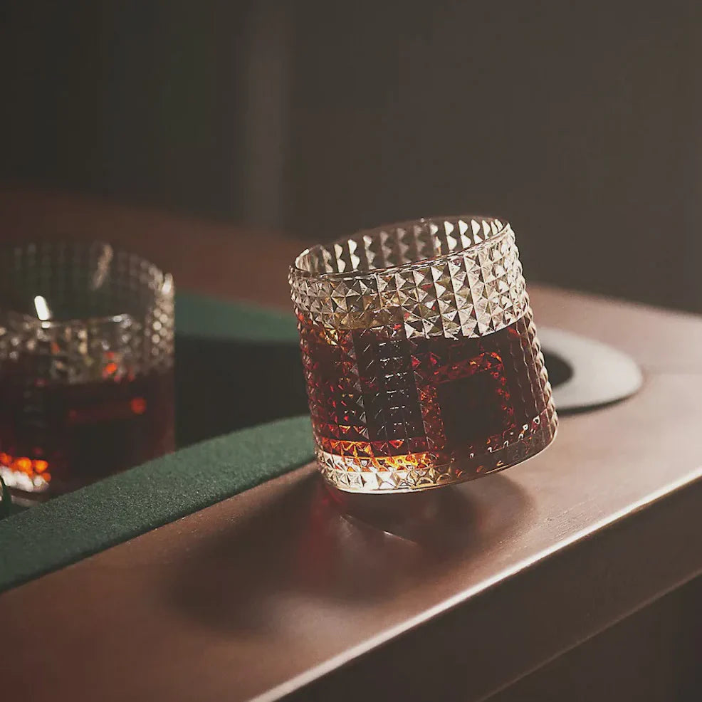 Designworks Collective - The Lola Revolving Rocks Glass - Set Of 2