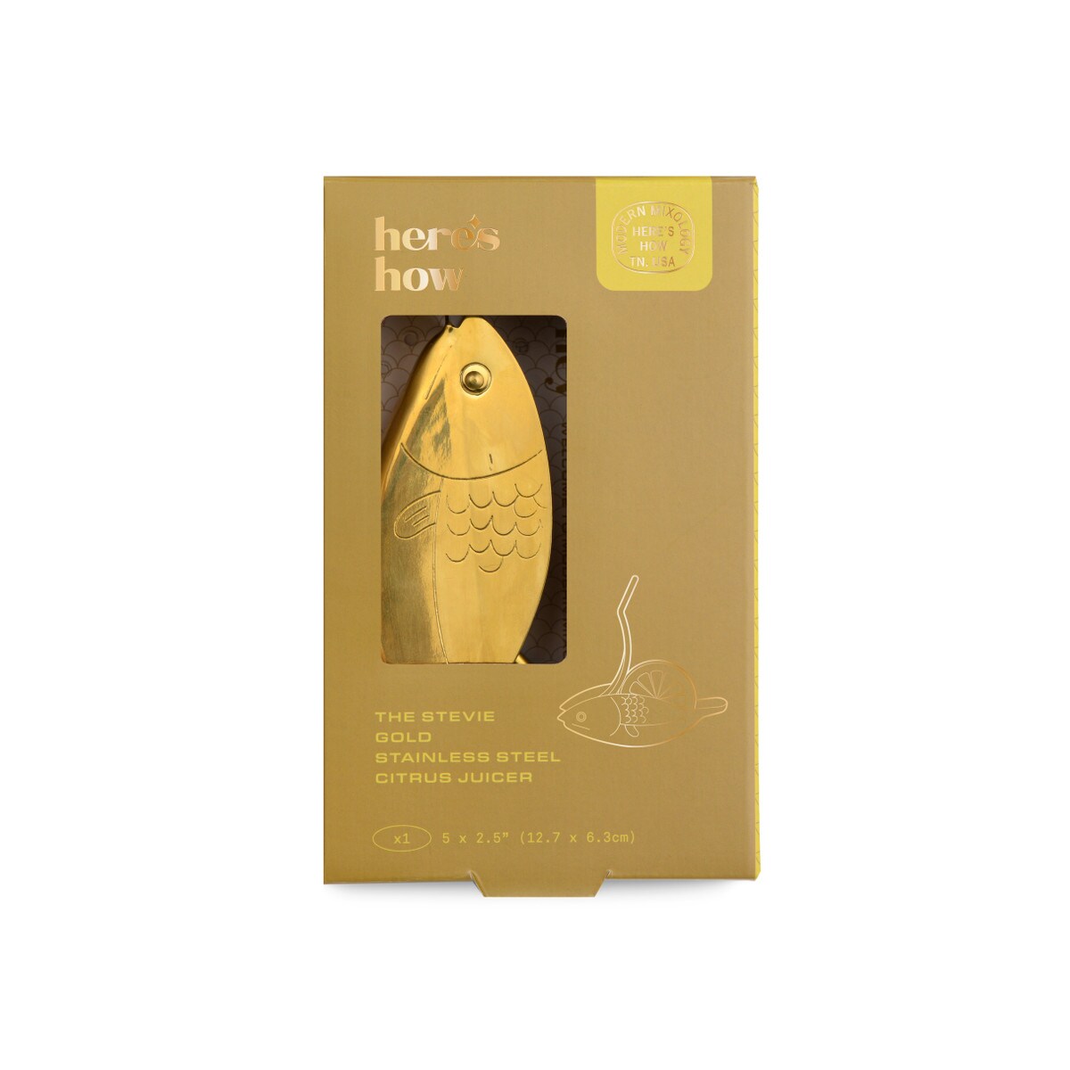 Designworks Collective - The Stevie Fish Citrus Juicer