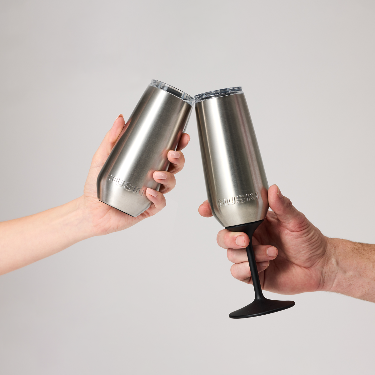 Huski - Champagne Flute - 240ml - White