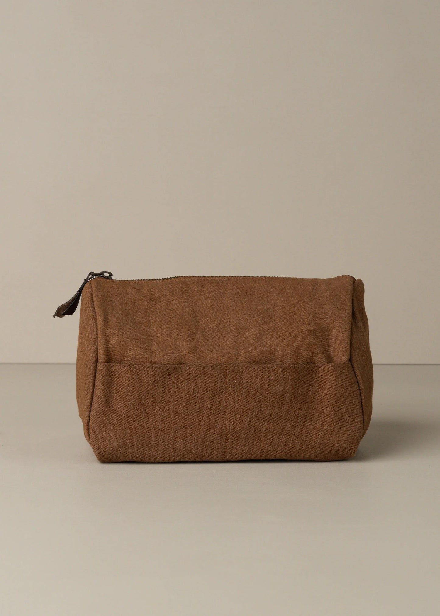 Saarde - Journey Toiletry Canvas Bag - Cinnamon