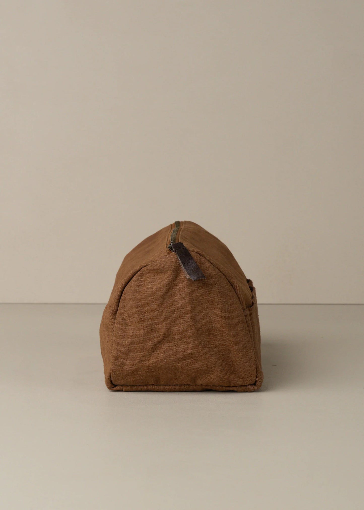 Saarde - Journey Toiletry Canvas Bag - Cinnamon