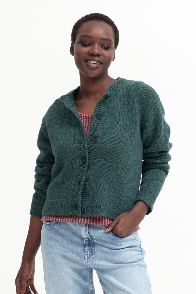 Elk The Label - Kabrit Cardigan Sea Moss Apparel & Accessories > Clothing Shirts Tops