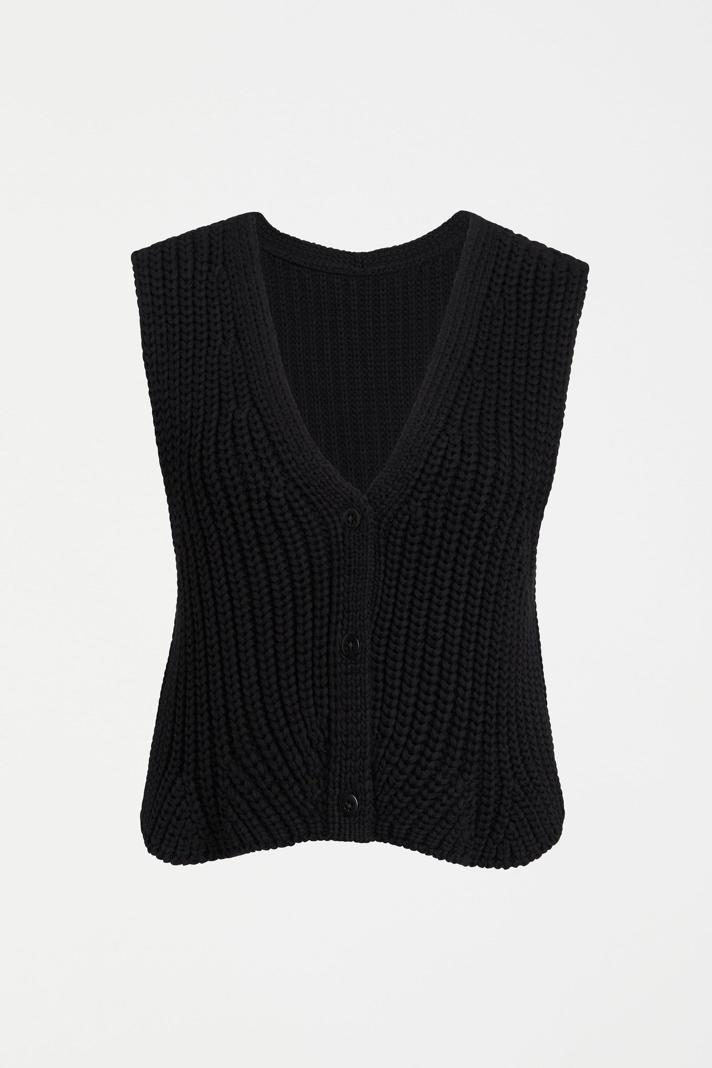 Elk The Label - Kupa Knit Vest - Black