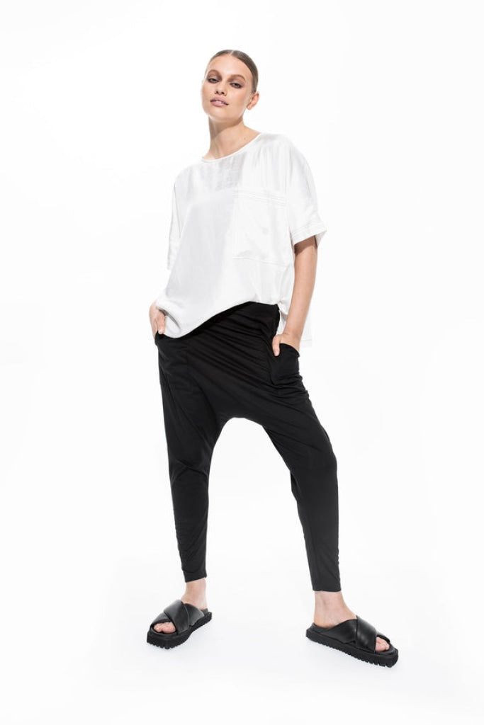 Lounge The Label - Cruz Pant Black Apparel & Accessories > Clothing Pants