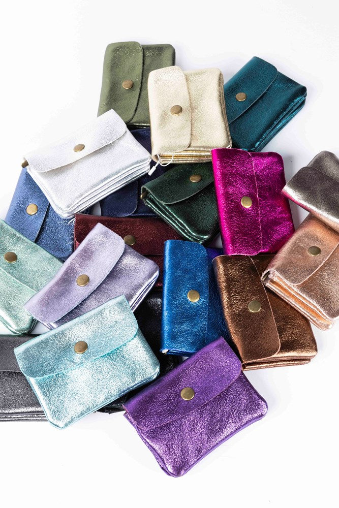 Maison Fanli - Coin Purse - Metallic Bronze